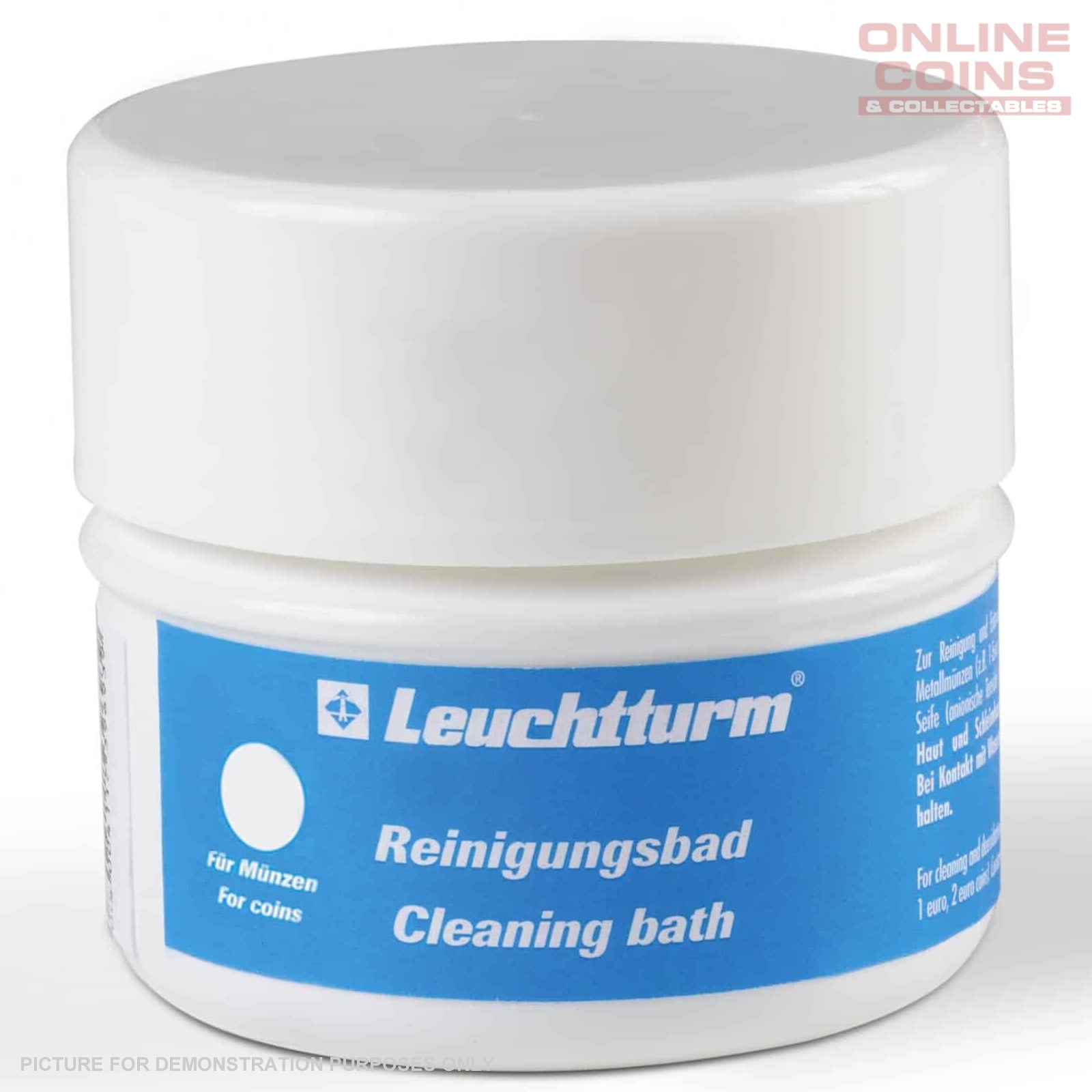 Lighthouse Coin Cleaning - Coin Cleaning Bath Mild for All Coins 200ml